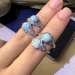 Larimar Rings