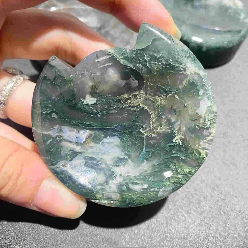 Moss Agate KT Bowl