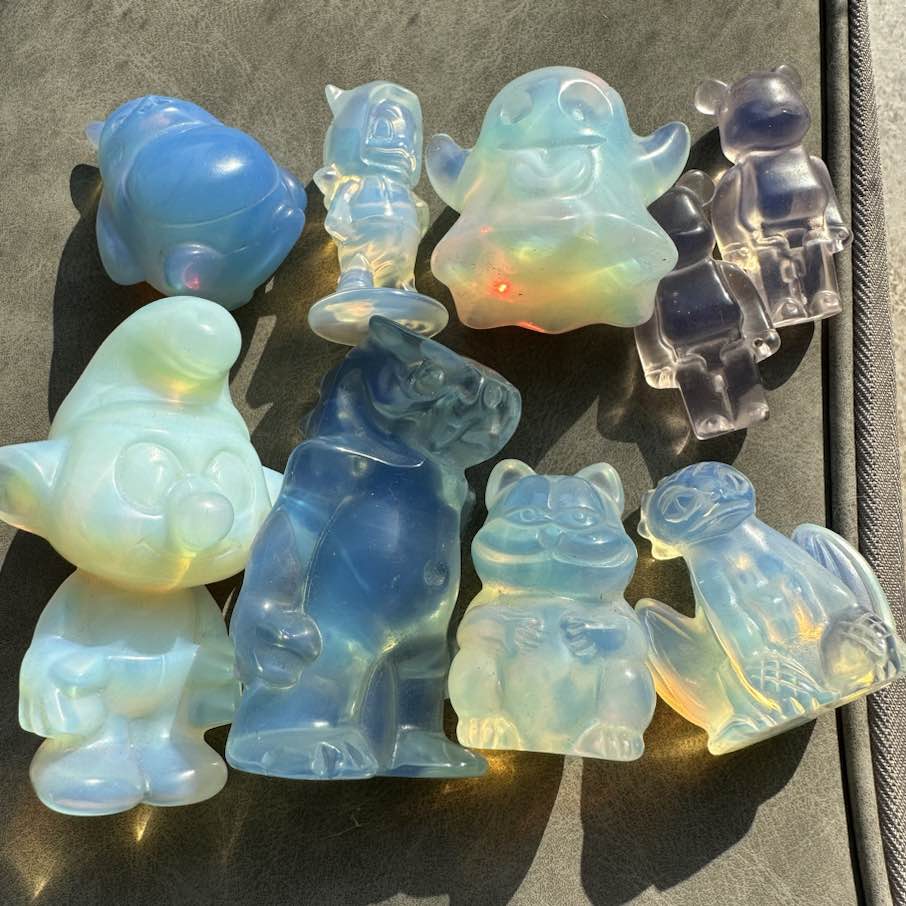 Mystery Opalite Carving