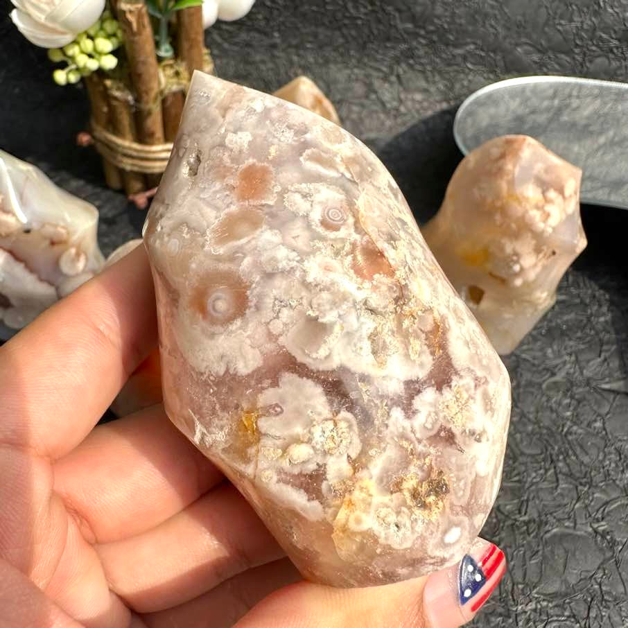 Flower Agate Flame🔥