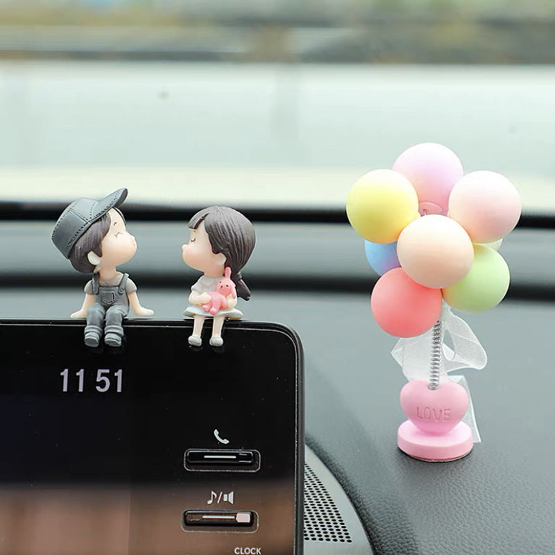 Cute Couple Car Ornament