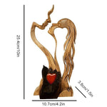 Love Eternal Wooden Decoration Ornaments