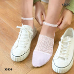 Pearl Lace Socks