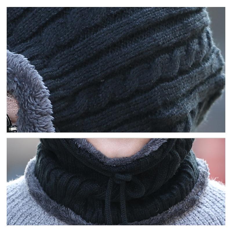 Face Scarf Snood Thermal Hooded Hat