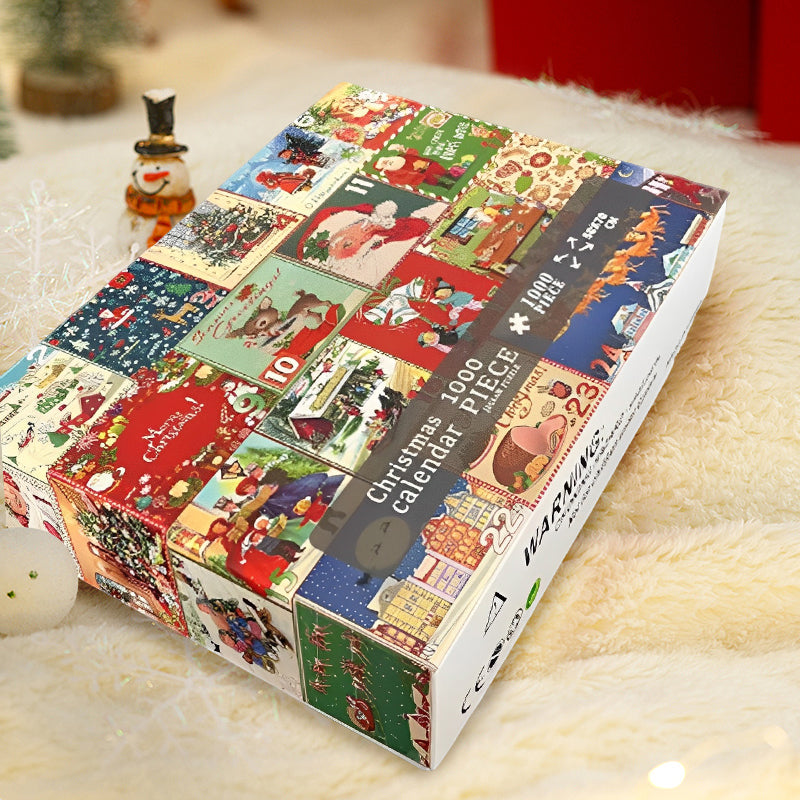 Christmas Advent Calendar Jigsaw Puzzle 1000pcs