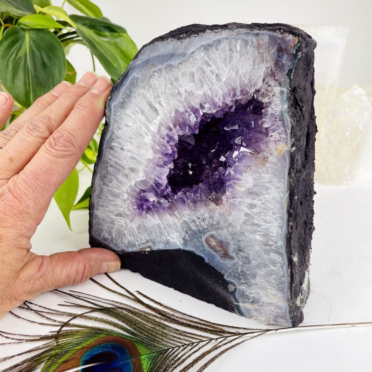 Amethyst Cathedral Geode Crystal - OOAK