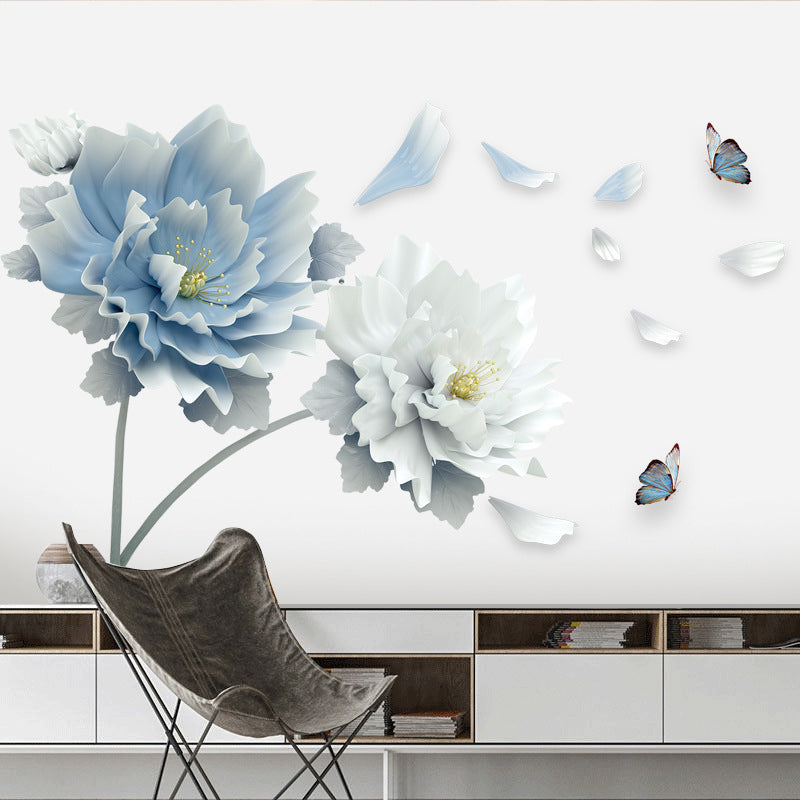 Flower Wall Sticker Wallpaper