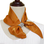 All-Match Solid Silk Scarf