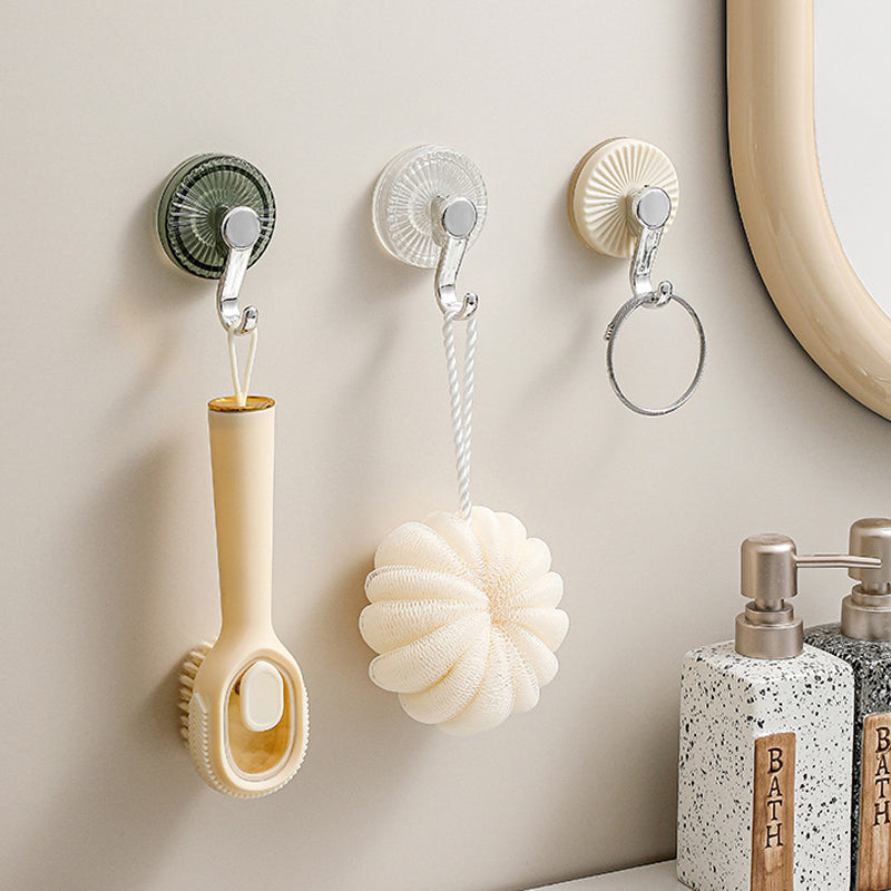 Powerful suction cup hooks no punching