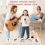 Mini Karaoke Machine with Wireless Microphones