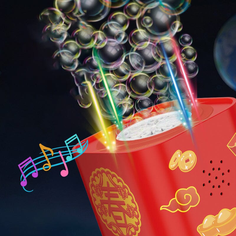 PORTABLE FIREWORK BUBBLE MACHINE