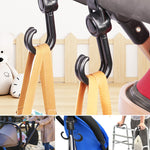 Baby Stroller Hooks for Hanging Diaper Bags