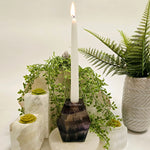 Fluorite Crystal Candle Holder