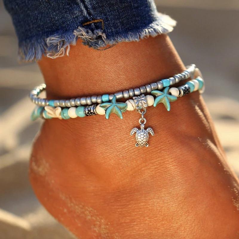 Sea Turtle Anklet