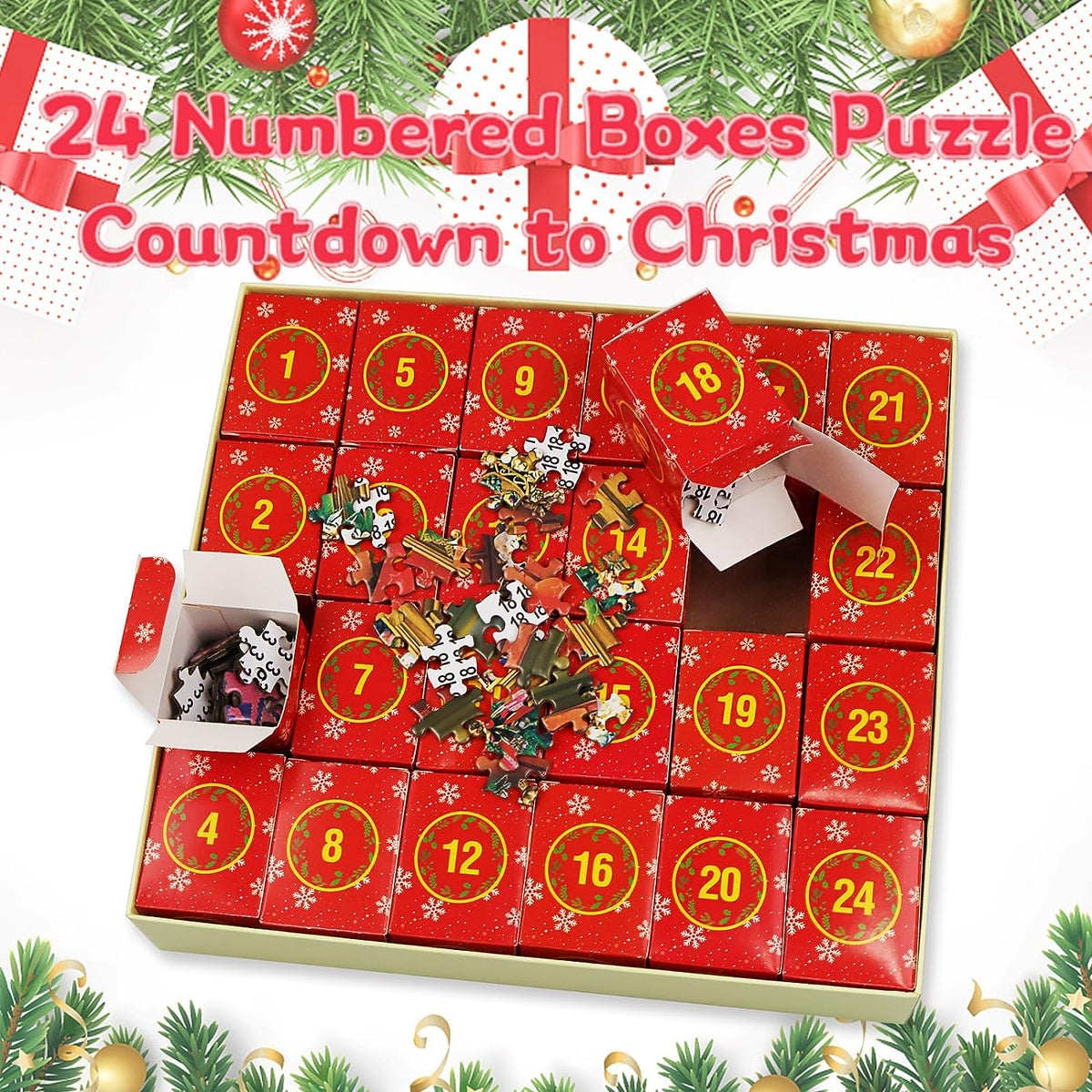 Advent Calendar Christmas Jigsaw Puzzles