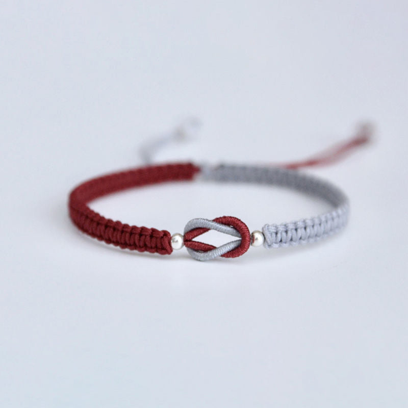 Linked Together Handmade Braided Bracelet