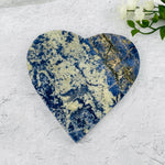 Large Gemstone Heart Slice - You Choose Stone