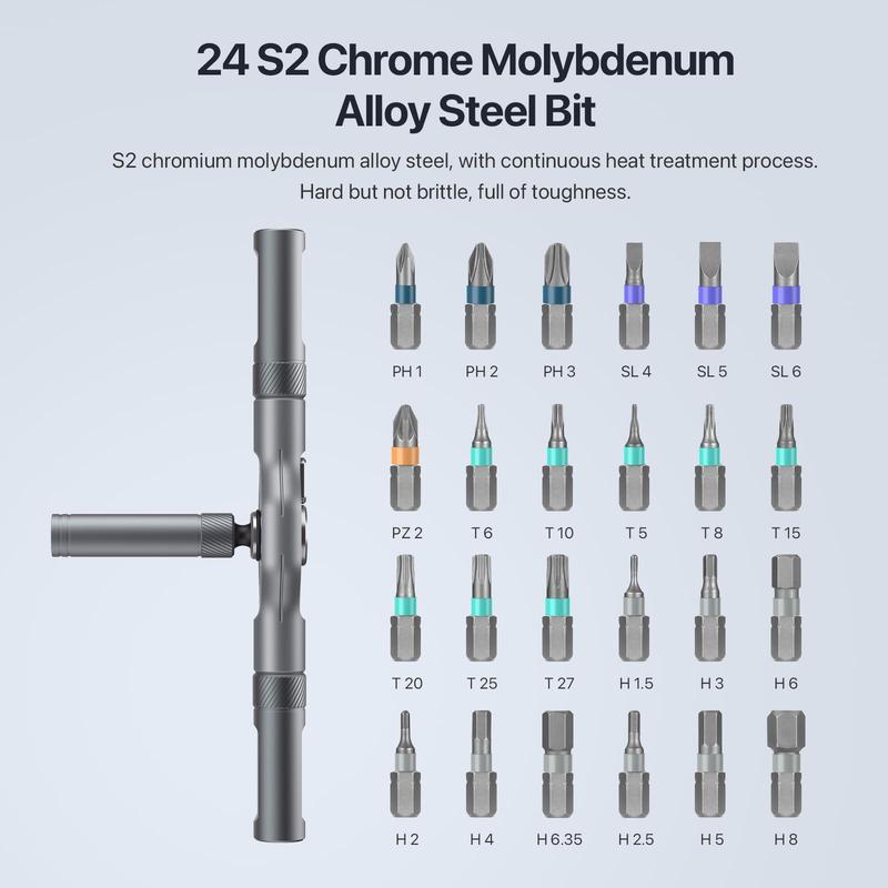 24 in 1 Magnetic Screwdriver Set