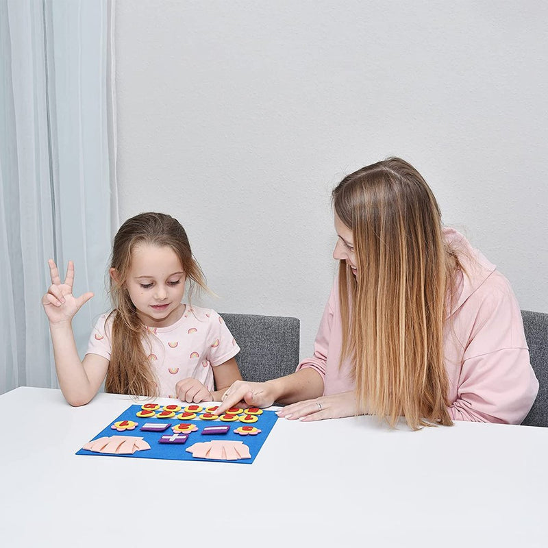 Felt Board Finger Numbers Counting Toy