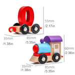 Wooden Digital Train Toy