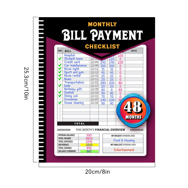 Bill Payment Management Book