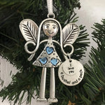 Crazy Beautiful Friends Forever - Angel Ornament Christmas Gift