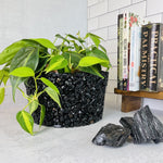 Tumbled Stone Flower Pot - Size #3 (TUM-POT3)