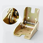 90 degree self-locking folding hinge