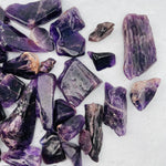 Amethyst Tumbled Freeform Bulk Polished Stones in 1 kilo bag