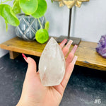 Crystal Quartz Flame Point - YOU CHOOSE