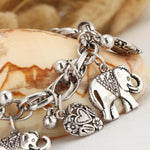 Handmade-Vintage Elephant Anklet Bracelet