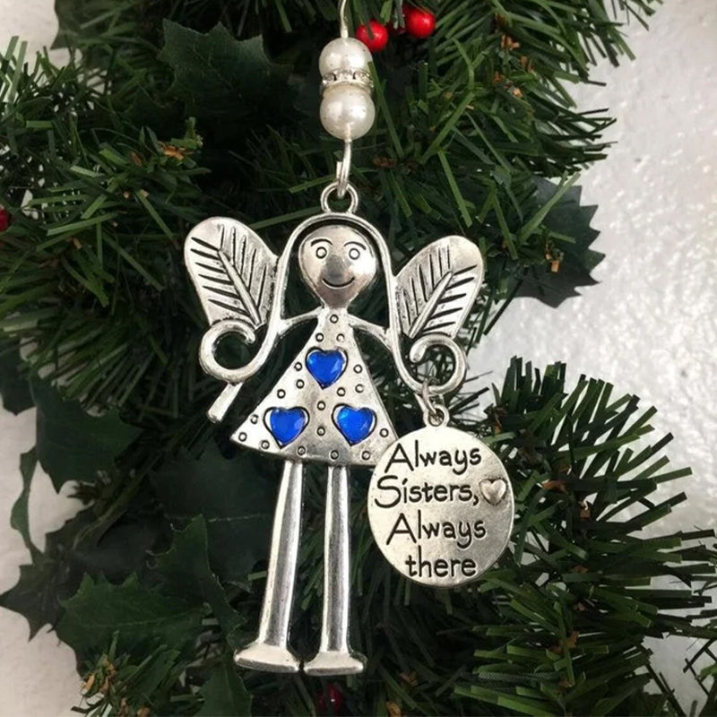 Crazy Beautiful Friends Forever - Angel Ornament Christmas Gift