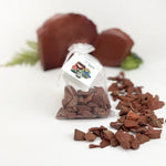 Raw Red Jasper Stones - Tied & Tagged in an Organza Bag