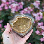 Agate Druzy Crystal Heart YOU CHOOSE