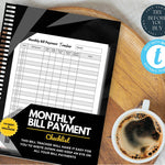 Bill Tracker Notebook