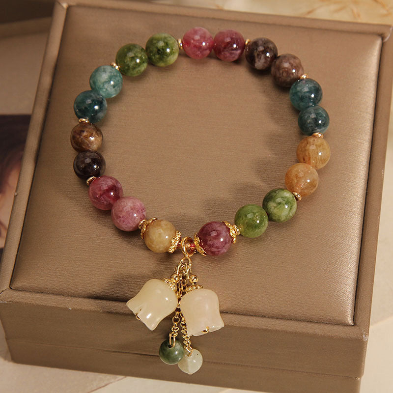 Natural Colored Tourmaline Bracelet