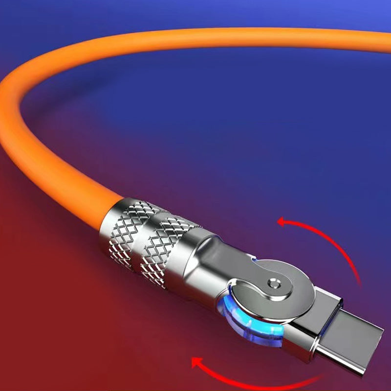 120W Rotatable Data Cable