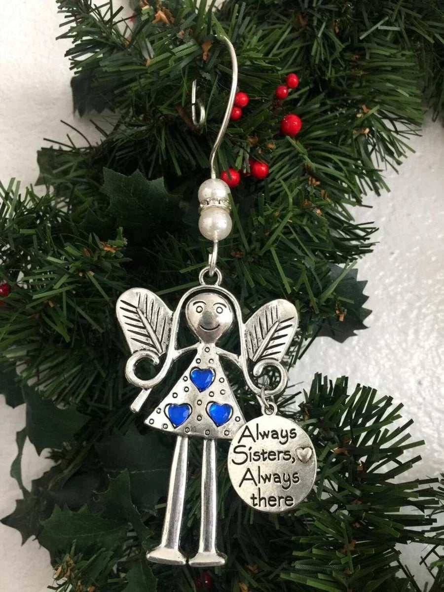 Crazy Beautiful Friends Forever - Angel Ornament Christmas Gift