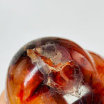 Carnelian Crystal Heart AS IS