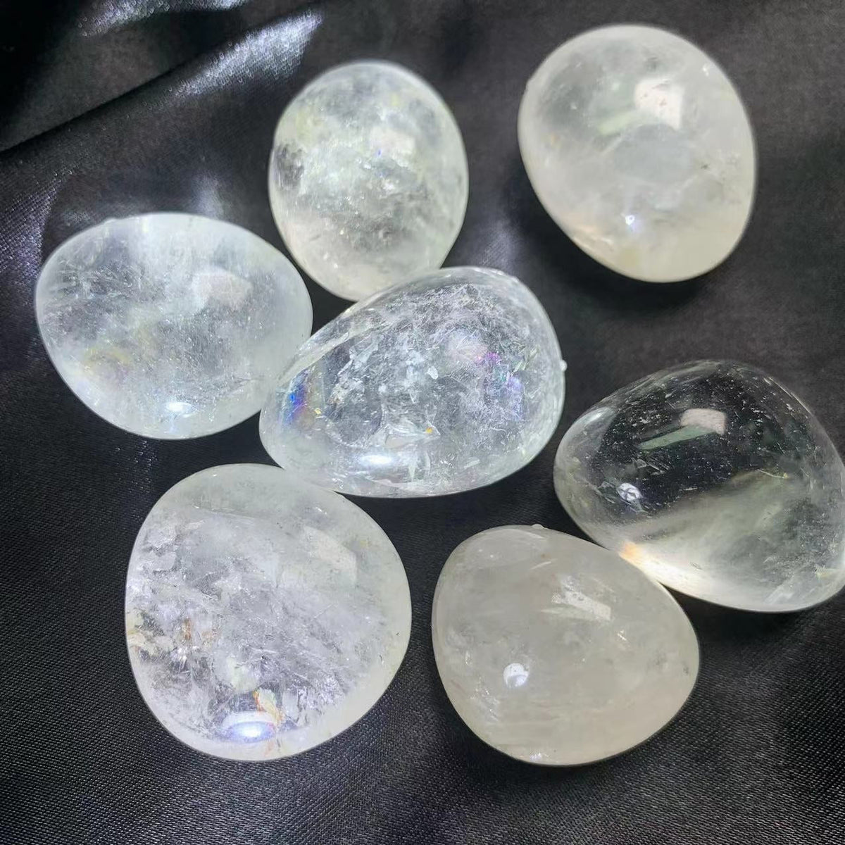 Clear Quartz Tumbles