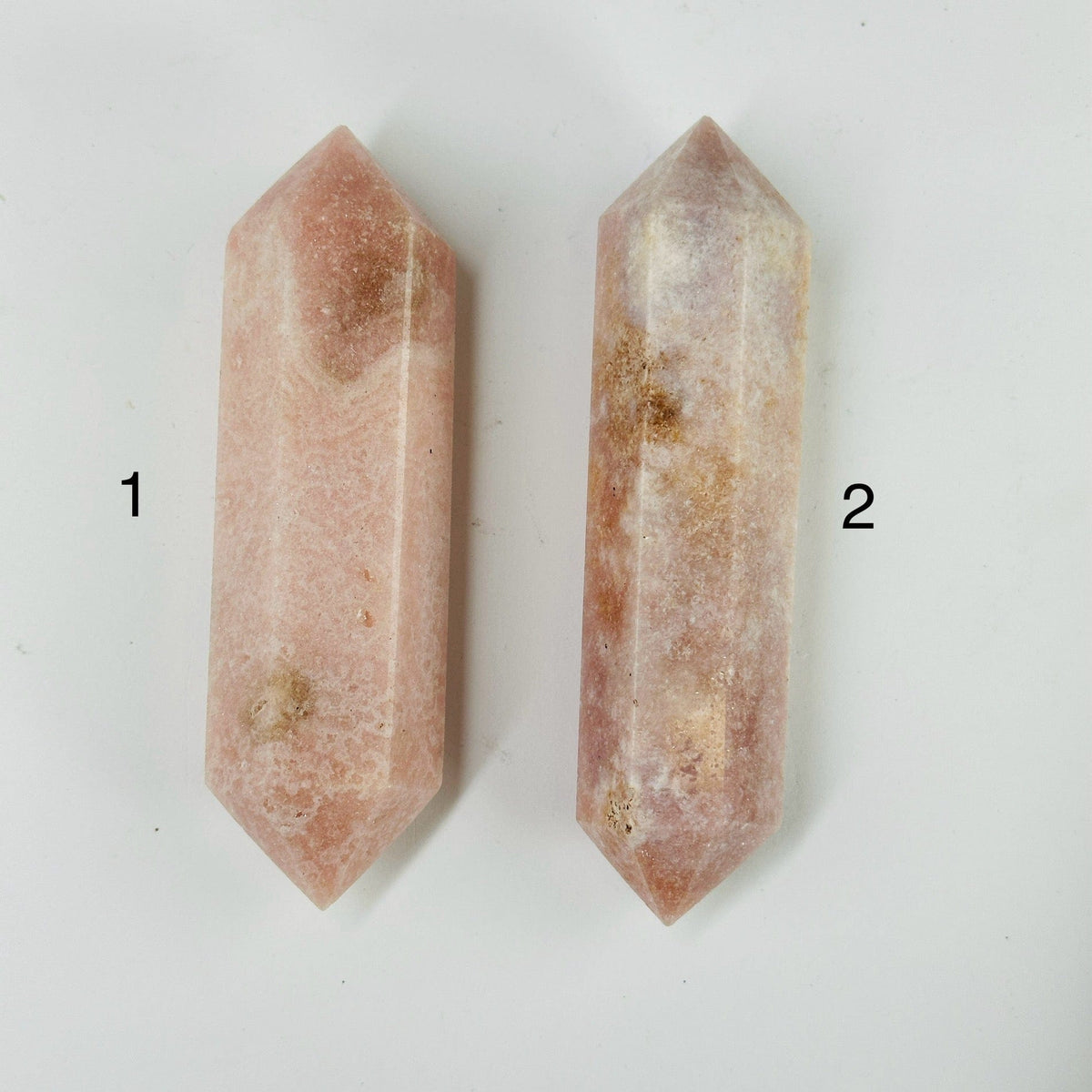 Pink Amethyst Crystal Polished Terminated Point YOU CHOOSE