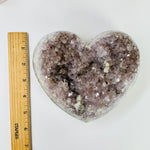 Amethyst Crystal Heart One-of-a-Kind