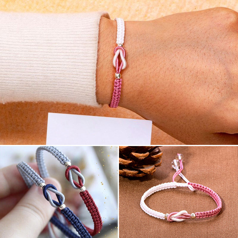 Linked Together Handmade Braided Bracelet