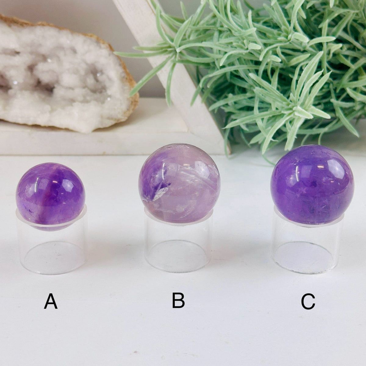 Amethyst Polished Sphere - Crystal Ball - YOU CHOOSE