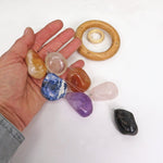 Chakra Stone Wind Chimes Polished Stones