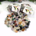 2/3 LB Mixed Natural Tumbled Gemstones - (TS-309)