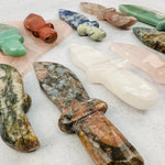 Crystal Gemstone Knives -Medium