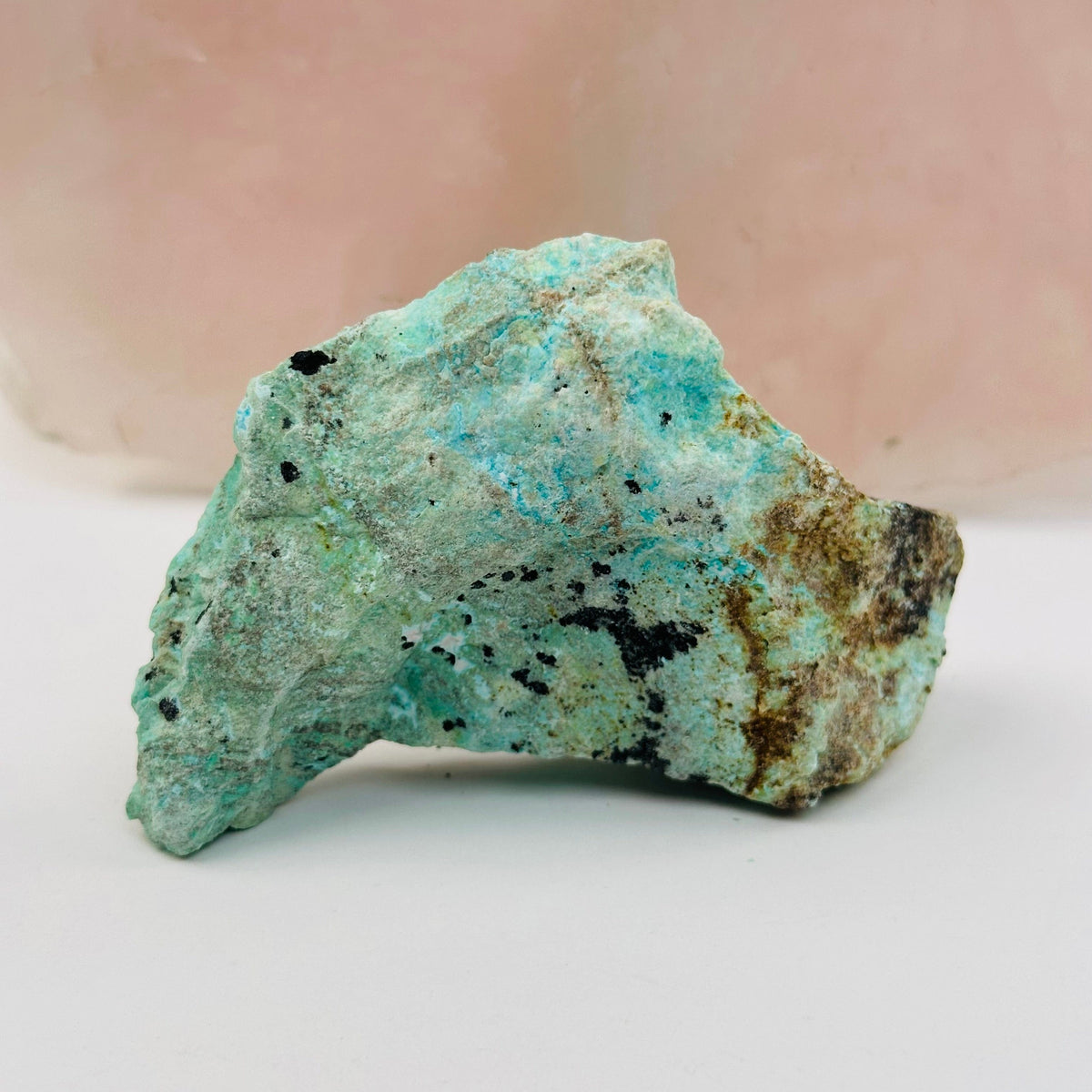 AAA Quality Rough Turquoise with Chrysocolla Crystal - Rare Find!