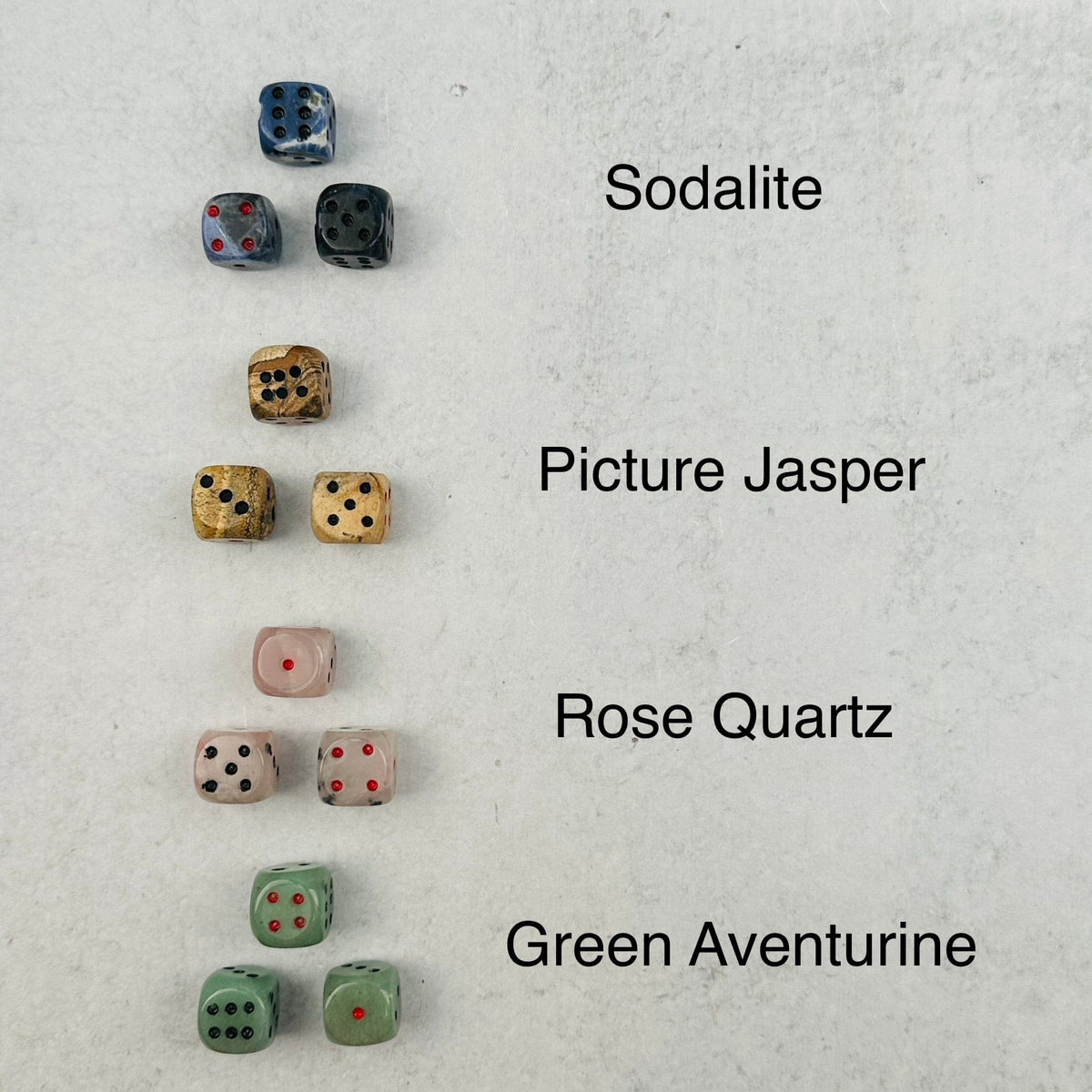 Gemstone Dice - You Choose Stone