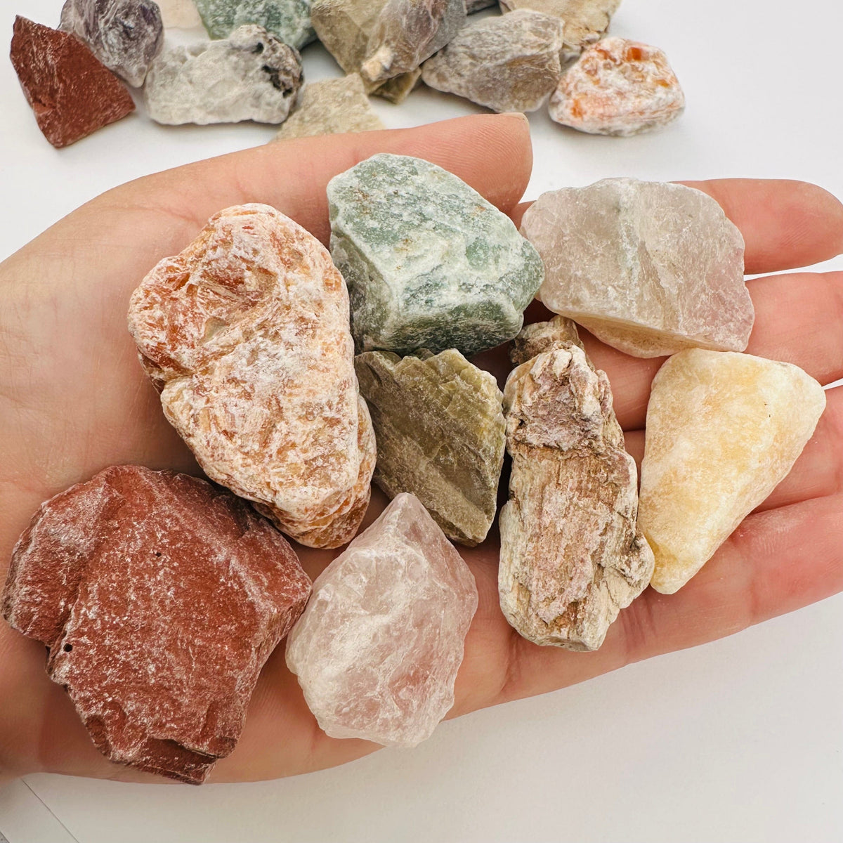 Rough Mixed Crystals - 1, 5, or 10pounds - Small - Medium - Large